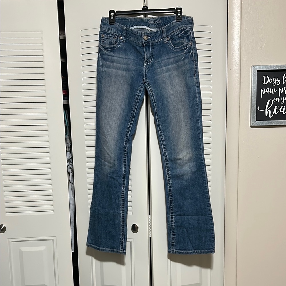 Maurices Blue Boot Cut Jeans Classic Denim